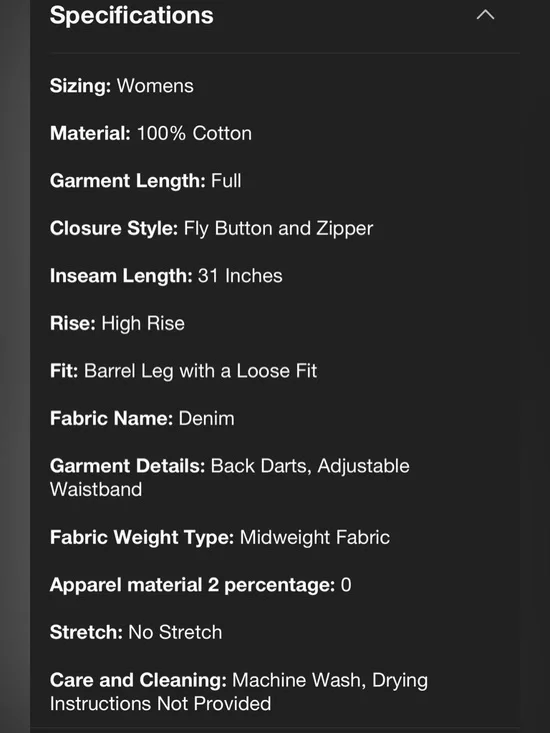 Levi's® Women's Cinch Barrel Jeans - Picture 4 of 6